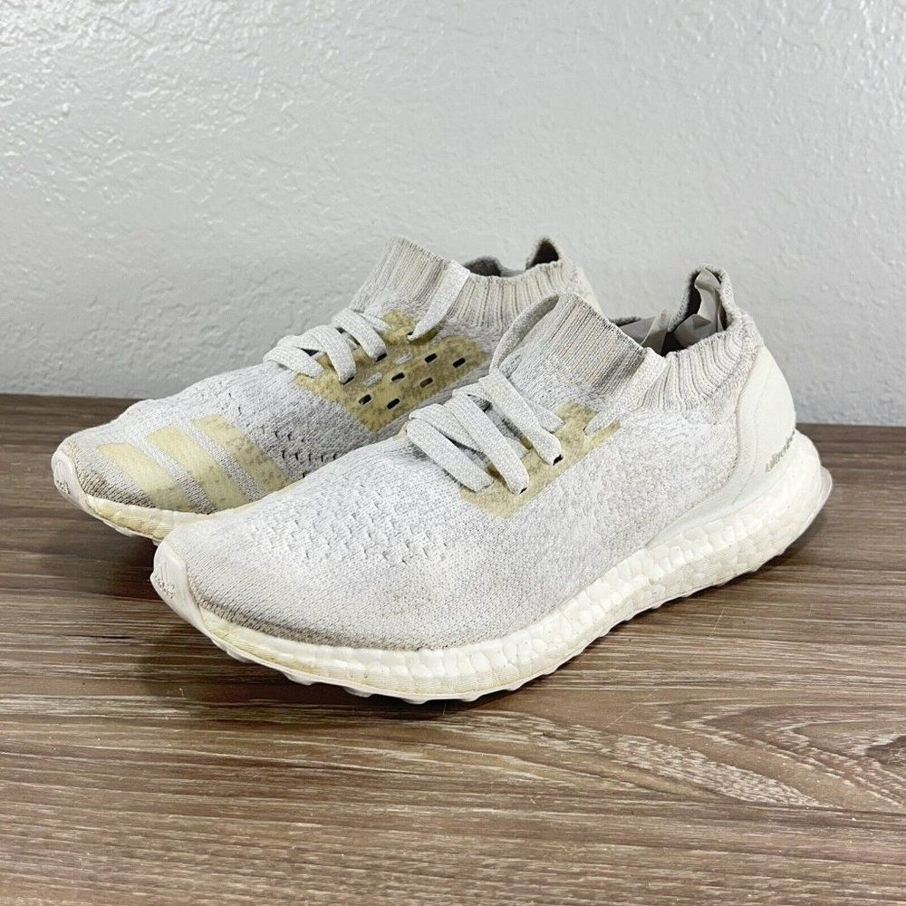 Womens ADIDAS ULTRABOOST UNCAGED White Running Trainers S80780 Size 5.5